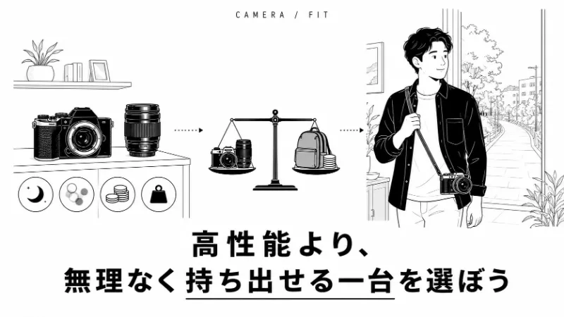 持ち出しやすいカメラ選び
