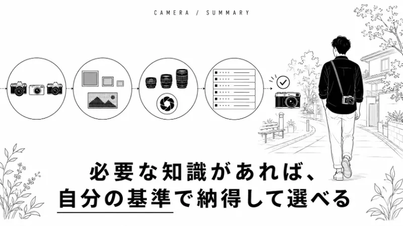 カメラ選びの基礎知識まとめ