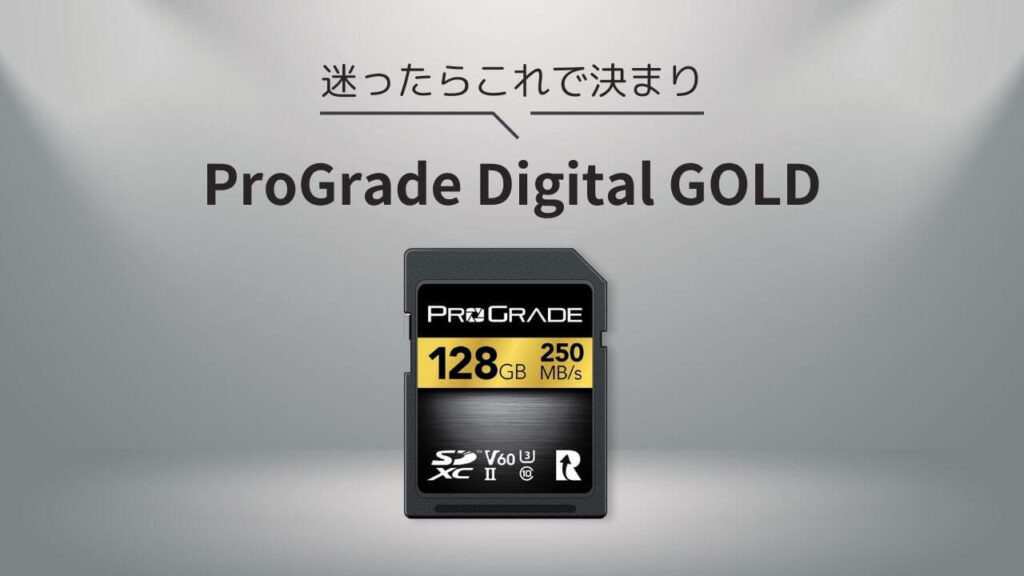 迷ったらこれで決まり「ProGrade Digital GOLD」