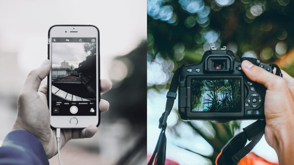 スマホのカメラとデジタル一眼カメラの比較